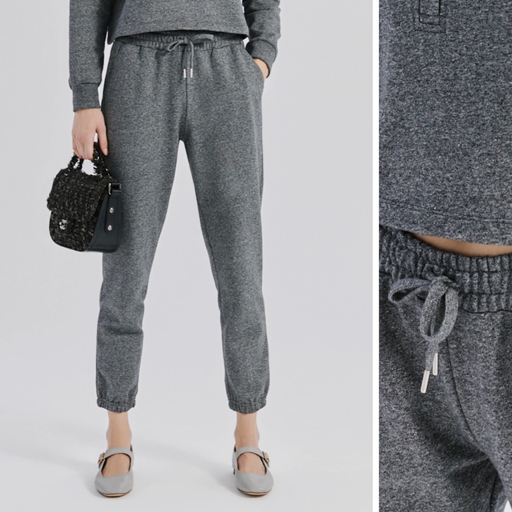 Something navy sweatpants
